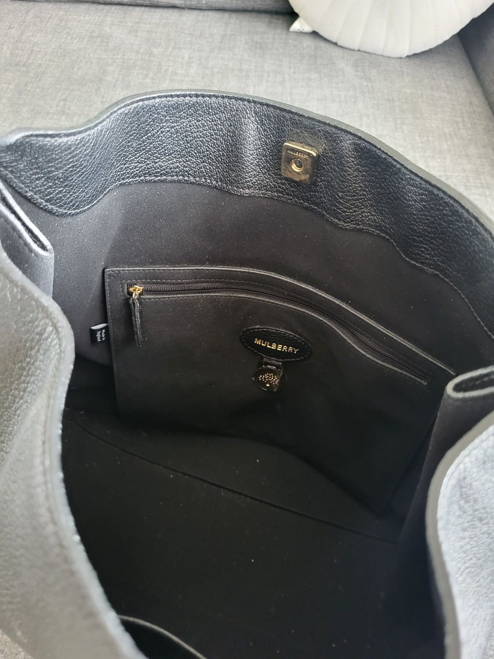 Mulberry Borse da donna: Mulberry Freya Hobo schwarz – Usato da Unterkulm venduto da Swentya 4