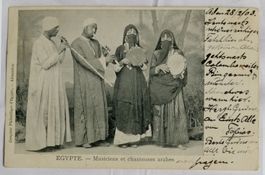 Ansichtskarte von Ägypten nach Berneck SG, 1903