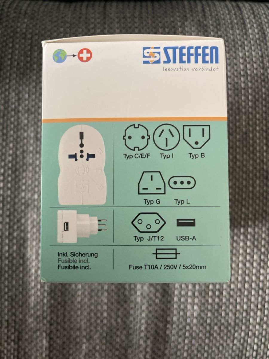 Unità & Adattatore: Reiseadapter USB – Nuovo (secondo la descrizione) da Samstagern venduto da Katinka8 3