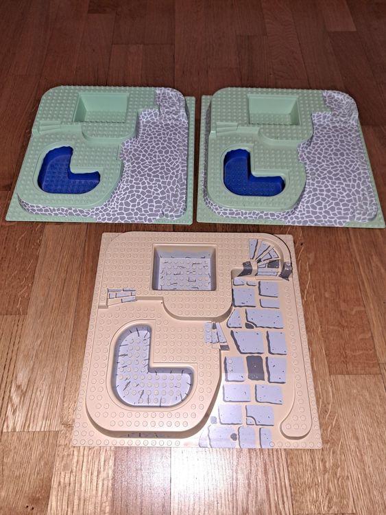 3 Lego 3D Relief Platten (Grundplatten / Base Plates) | Kaufen auf Ricardo