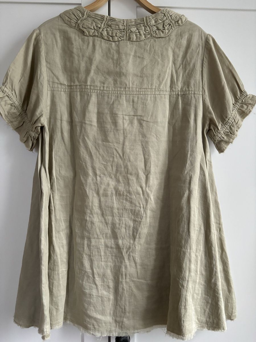 Ewa I Walla Camicette: Ewa i Walla Blouse SS13 44337, Moss, Size S – Usato da Erlenbach ZH venduto da verbena_mint 1