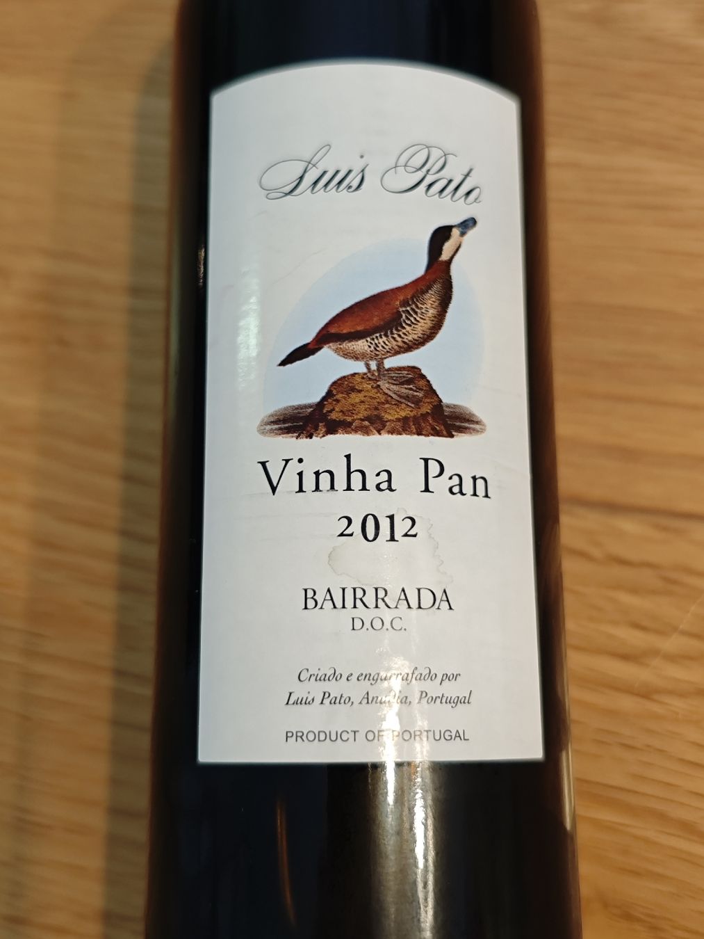 Wein: Luis Pato Bairrada Vinha Pan 2012 – Neu (gemäss Beschreibung) aus Zofingen von EugenSpb