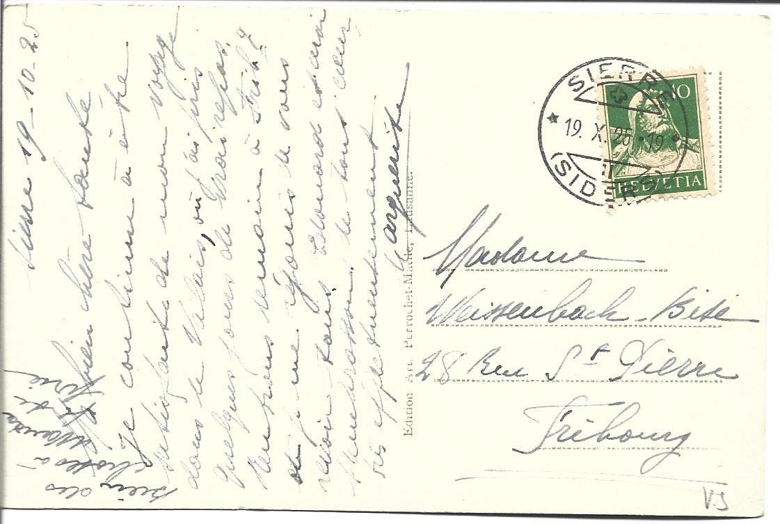 Cartes postales: AK  Sierre VS – D'occasion à Appenzell par mai25 1
