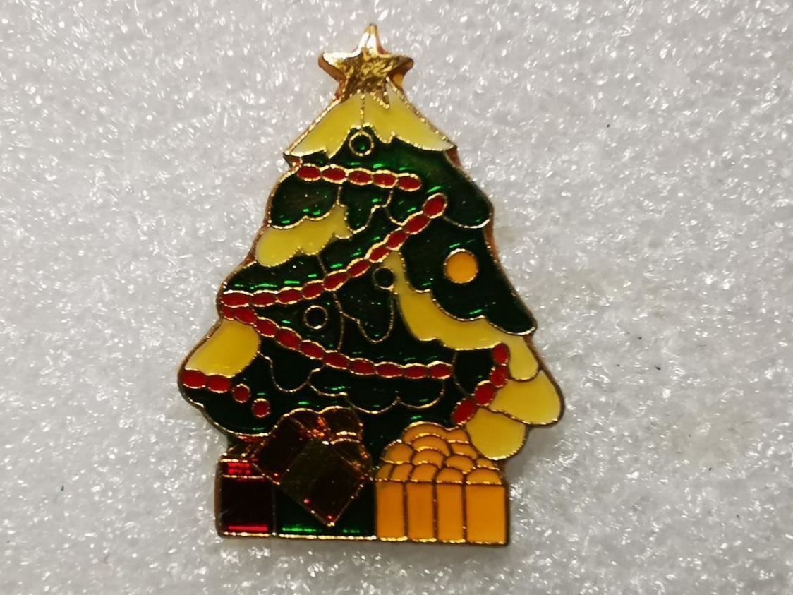 Placchette & Badge: Ansteckpin 26: Weihnachtsbaum Tannenbaum – Usato da Oppligen venduto da Pin-Fall-Shop
