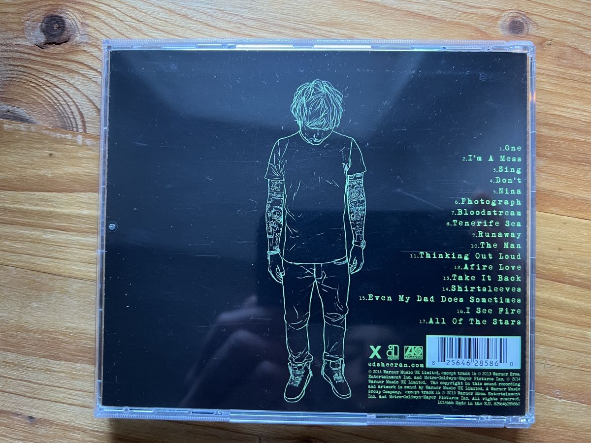 CDs: Ed Sheeran X – Gebraucht aus Avegno von CaVal13 2