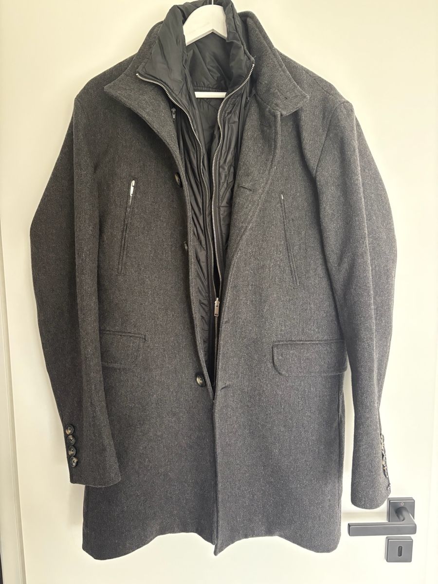 Mäntel: Winter Wool Coat - Grey, Elegant, Warm & Stylish! – Gebraucht aus Oberrieden von JessVerkauft