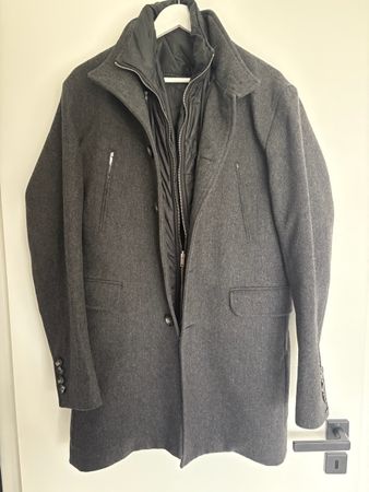 Winter Wool Coat - Grey, Elegant, Warm & Stylish!