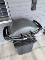 Elektrogrill Weber Q Serie schwarz gebrauchter Zustand