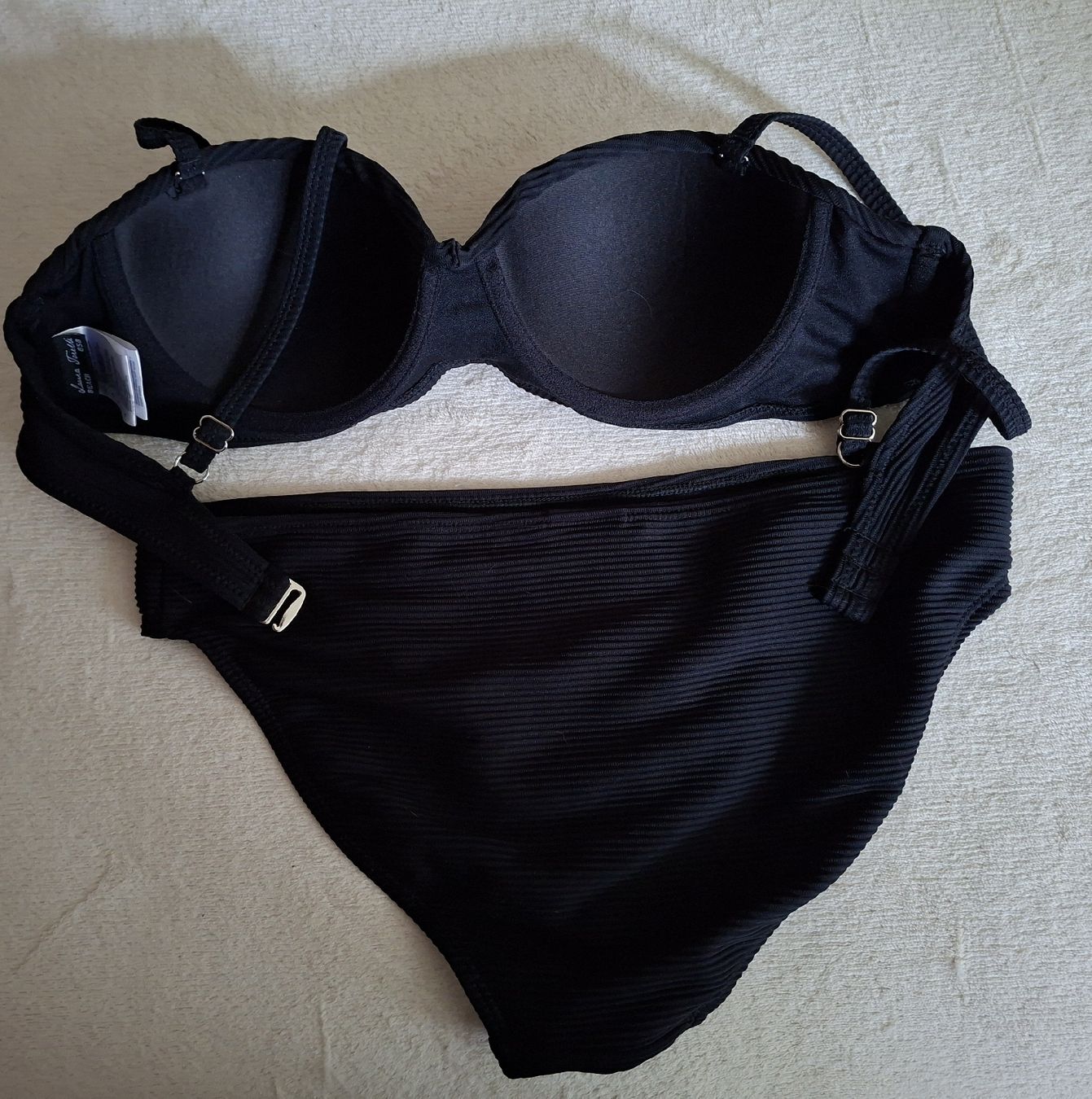 Costumi da bagno & Bikini: Eleganter Bikini Gr. 42 schwarz neu! – Nuovo (secondo la descrizione) da Barzheim venduto da spitz01 7