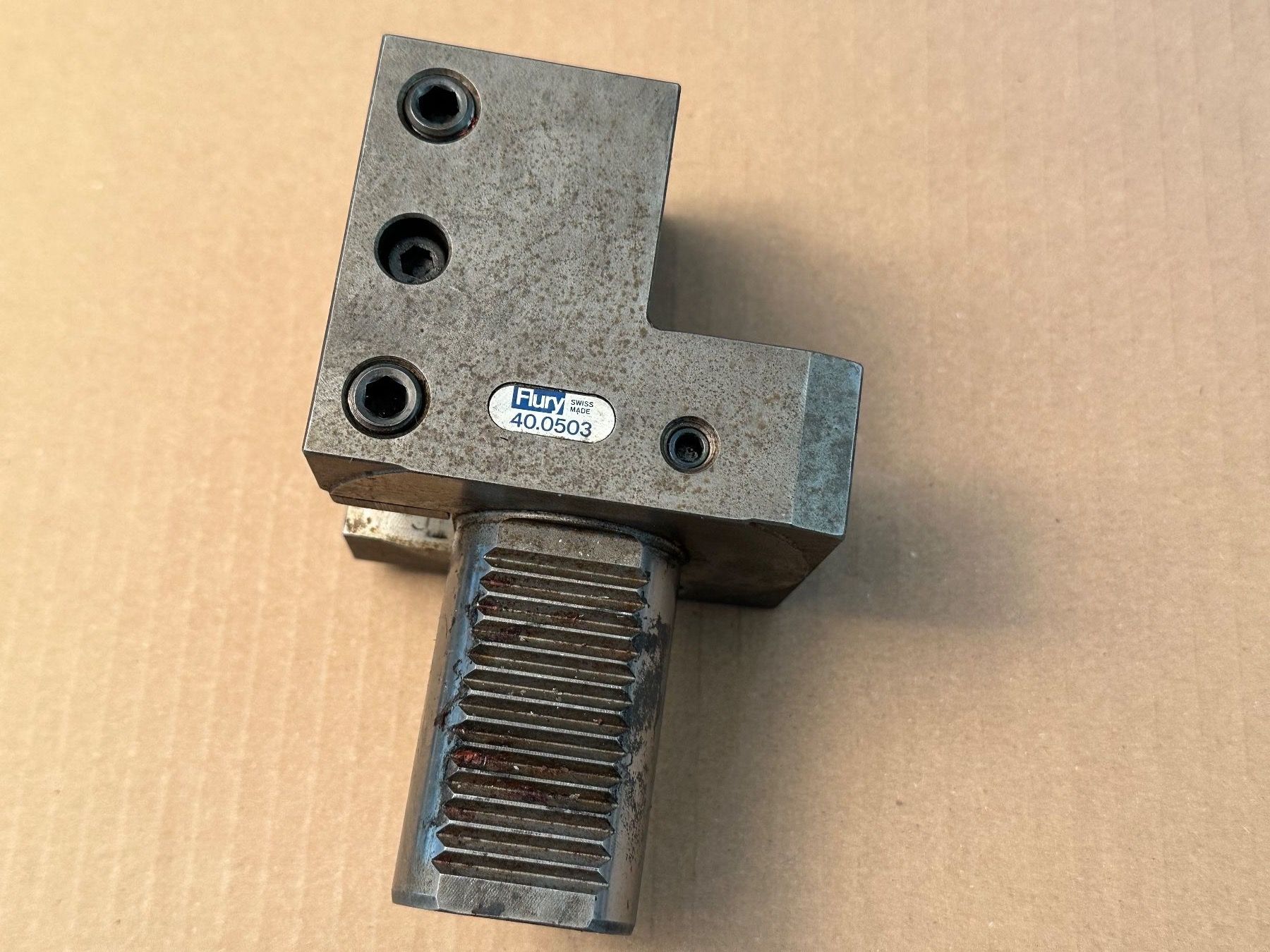 Schaublin Tutte le macchine: Revolverhalter Flury 40.0503 – Usato da Uster venduto da Hinze01