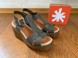 Art Catania 2081 kaki Gr.37 Keil - Wedges Sandalen
