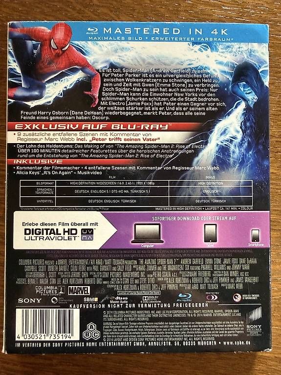 Tutti i DVDs: Film "Spiderman 2" – Usato da Mirchel venduto da jlmrcdsrsn 1