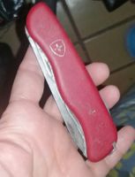Rotes Taschenmesser Victorinox Swiss Army Knife rot