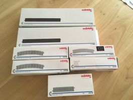 Märklin HO Gleisstücke Konvolut neuwertig