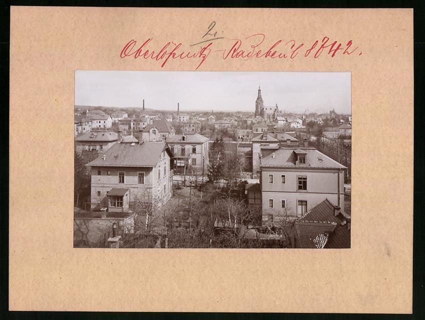 Fotografie & Manifesti: Fotografie Radebeul-Oberlössnitz, Blick – Usato da Berlin venduto da bartko-reher