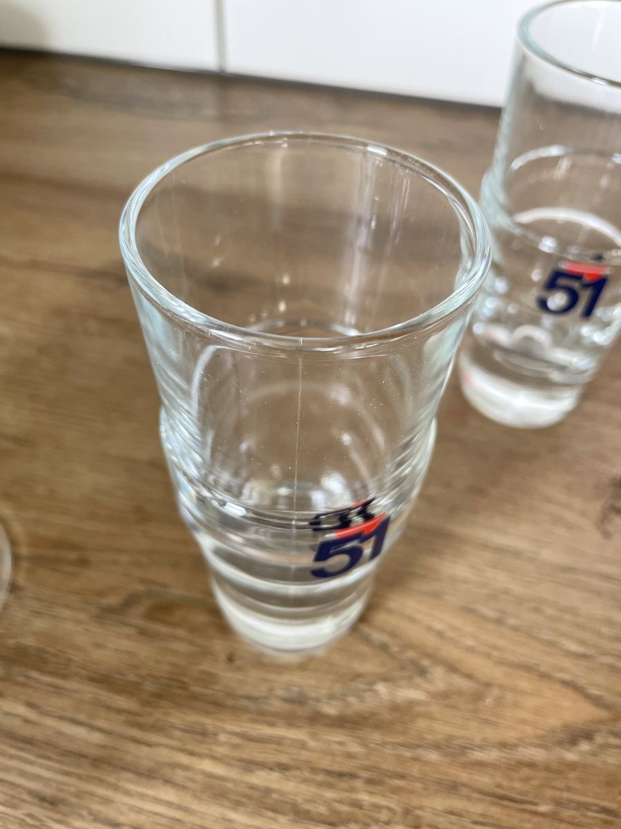 Bicchieri: 6 verres Pastis 51 – Usato da Lonay venduto da ju-71 3