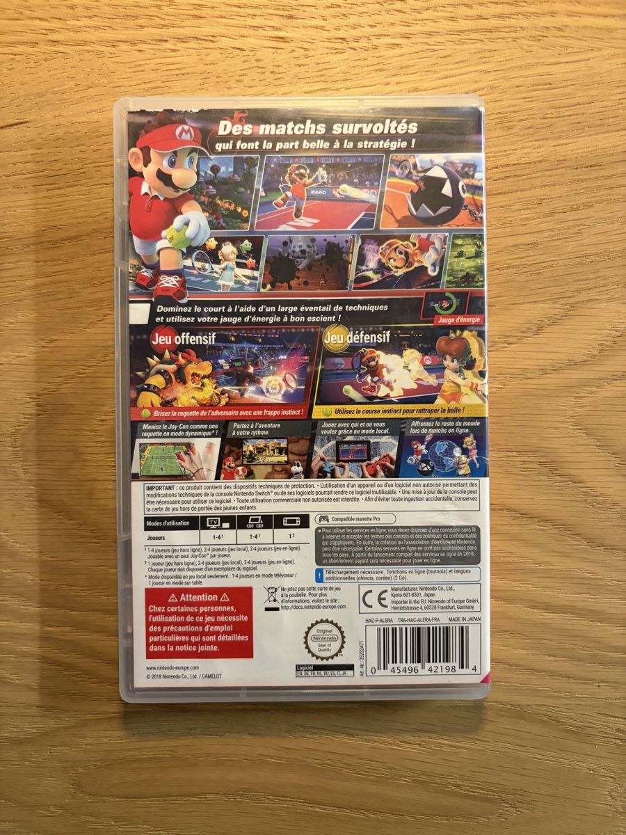 Nintendo Giochi: Mario Tennis Aces - Nintendo Switch – Usato da Pully venduto da FunkyGames 1