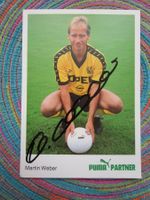 YB YOUNG BOYS MARTIN WEBER SPIELER AUTOGRAMMKARTE ANTIK