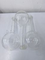 Lot 3 Rundkolben / Schüttelkolben / kugelförmige R