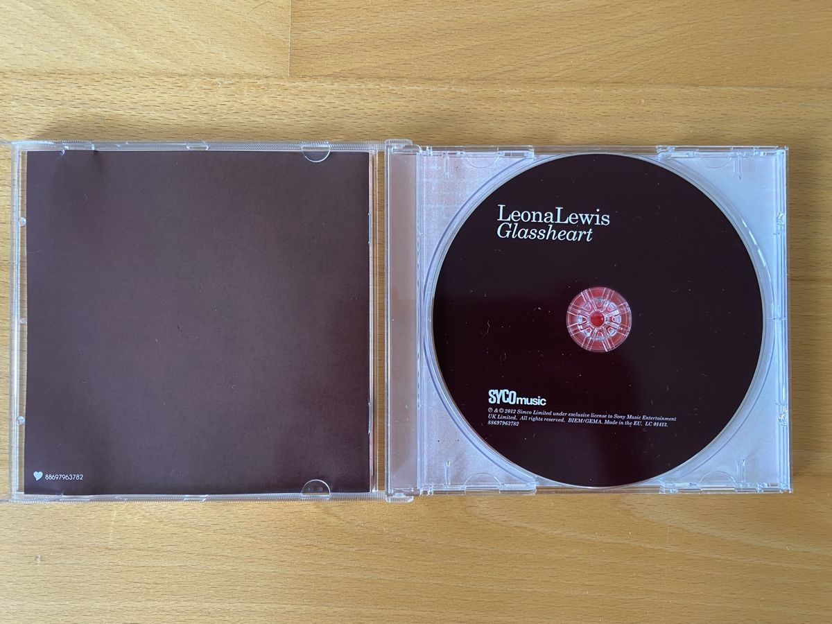 CD: CD Leona Lewis - Glassheart – Usato da Bassersdorf venduto da jeh99 2