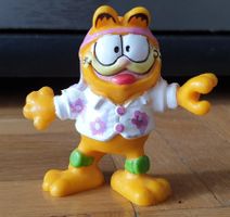 Garfield Figur im Hawaii Hemd