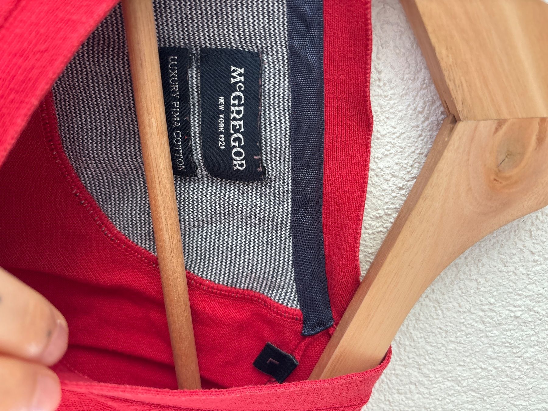 Pulls & Sweat-shirts: Roter McGregor-Pullover, Größe L – D'occasion à Zürich par mar_hc85 1