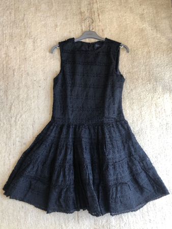 ZARA SOMMER/PARTY-KLEID, GR. S, SCHWARZ, SPANISCHER STIL