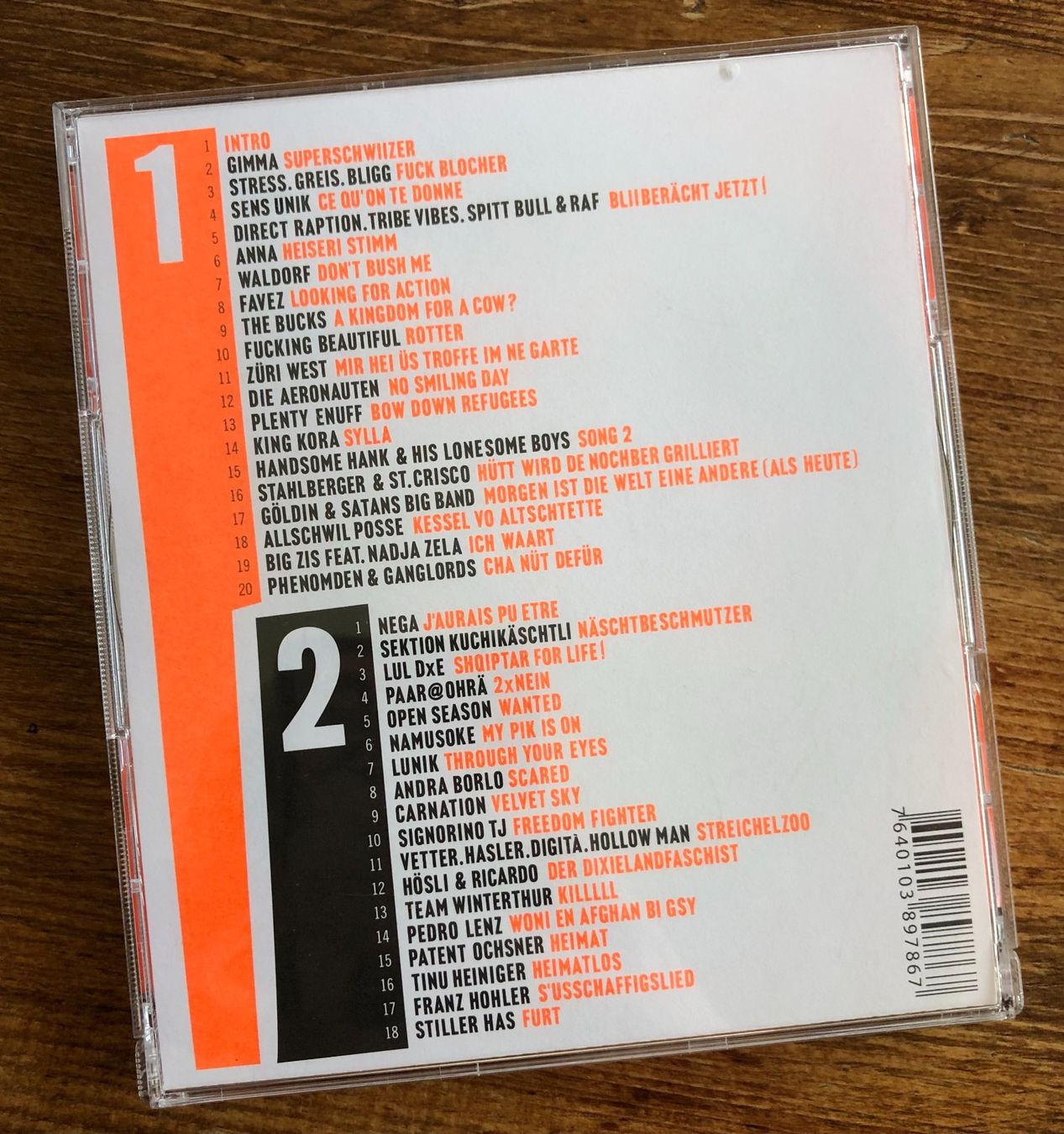 CD: VA - Rock Down Asylgesetz/Ausländergesetz 2CD – Usato da Luzern venduto da Schlafenicht00 1