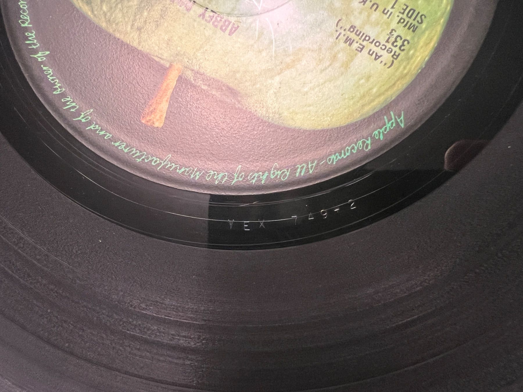 Dischi in vinile: Beatles LP - Abbey Road – Usato da Gutenswil venduto da Hamzian 4