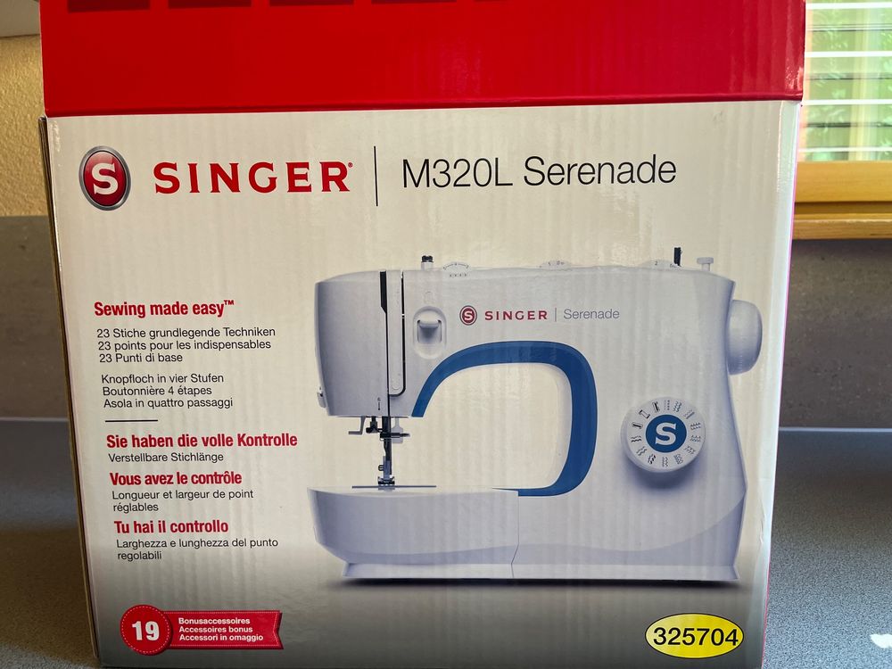 SINGER M320L Serenade Nähmaschine (Gebraucht) in für CHF 52 – mit ...