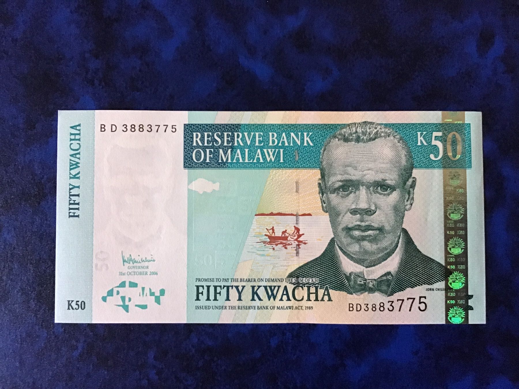Banconote: Malawi 50 Kwacha Banknote 2006 – Nuovo (secondo la descrizione) da Urtenen-Schönbühl venduto da absolut08