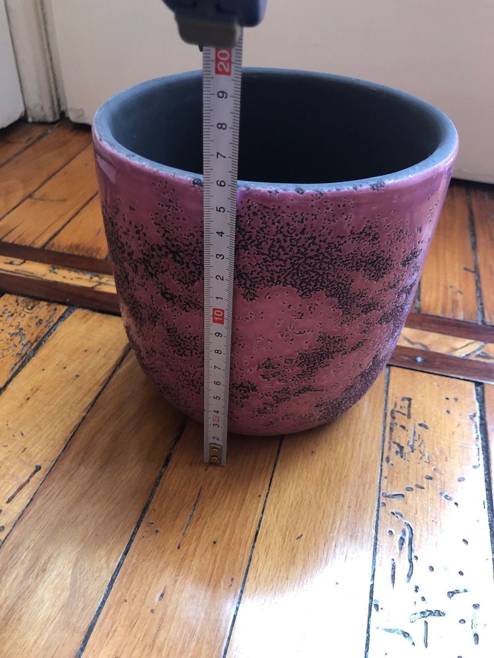 Vasen & Gefässe: Vendo vaso in ceramica viola. – Gebraucht aus Mendrisio von cost.del 3