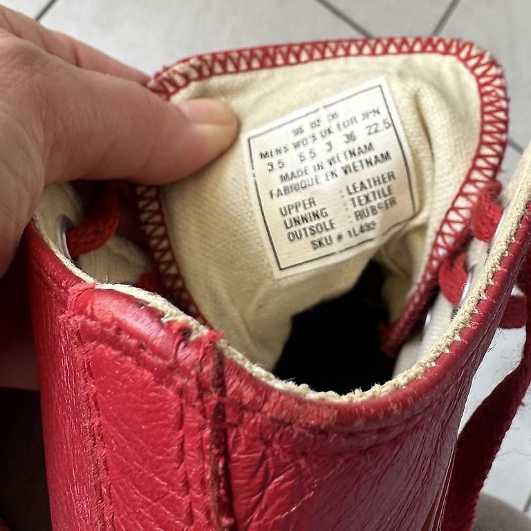 Converse Damenschuhe: Converse année 2005, P. 36 Vintage cuir – Gebraucht aus La Chaux-de-fonds von ccjp 4