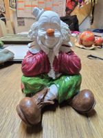 Niedlicher Clown, handbemalt zum fertig malen (DU)