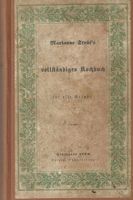 Marianne Strüf vollständiges Kochbuch 1839