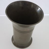 Zinnbecher oder Vase Antik