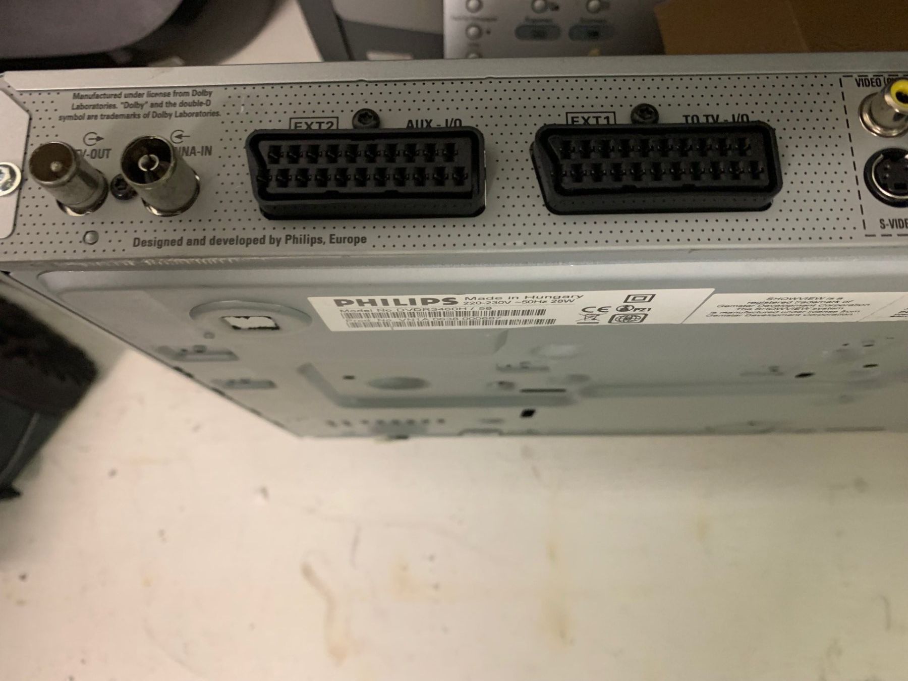 Philips Audio- & Mediensysteme: DVD Player Philips Model No.: DVDR3460h/58 – Defekt aus Emmen von newdeal1970 4