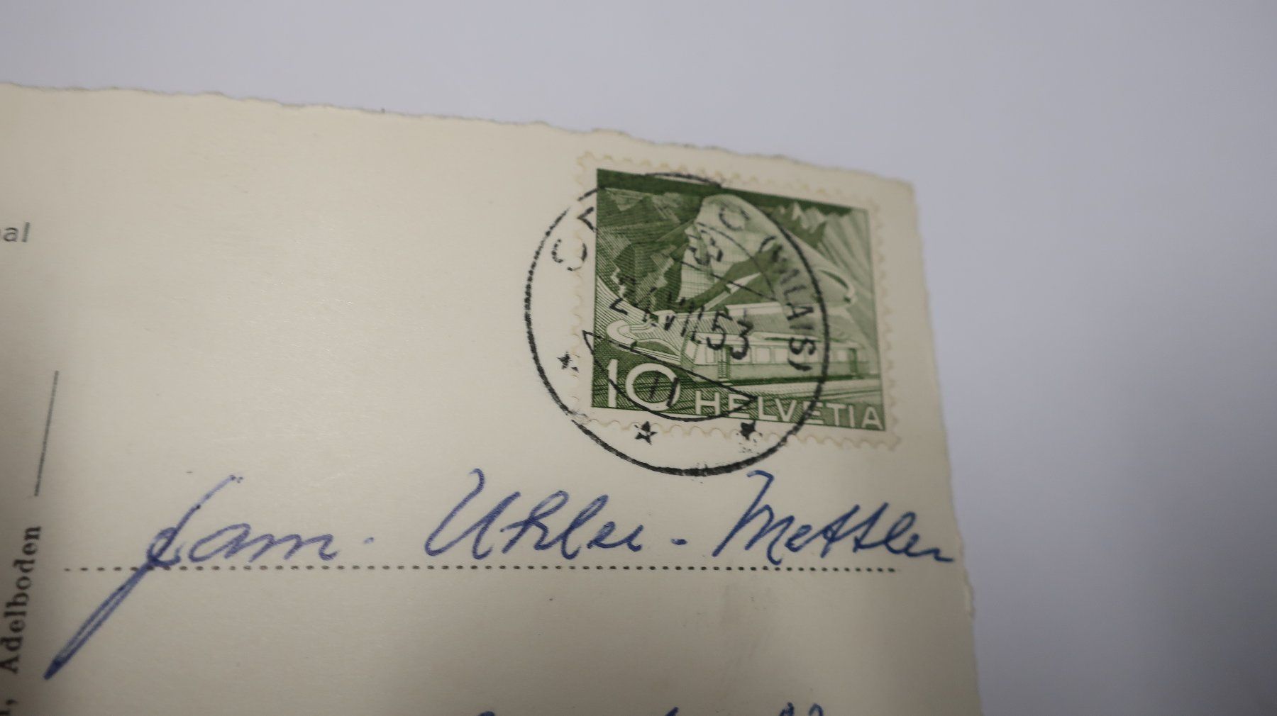 Cartoline postali: Anniviers Pittoresque 1953 – Difettoso da Cormoret venduto da Pascalll2001 5