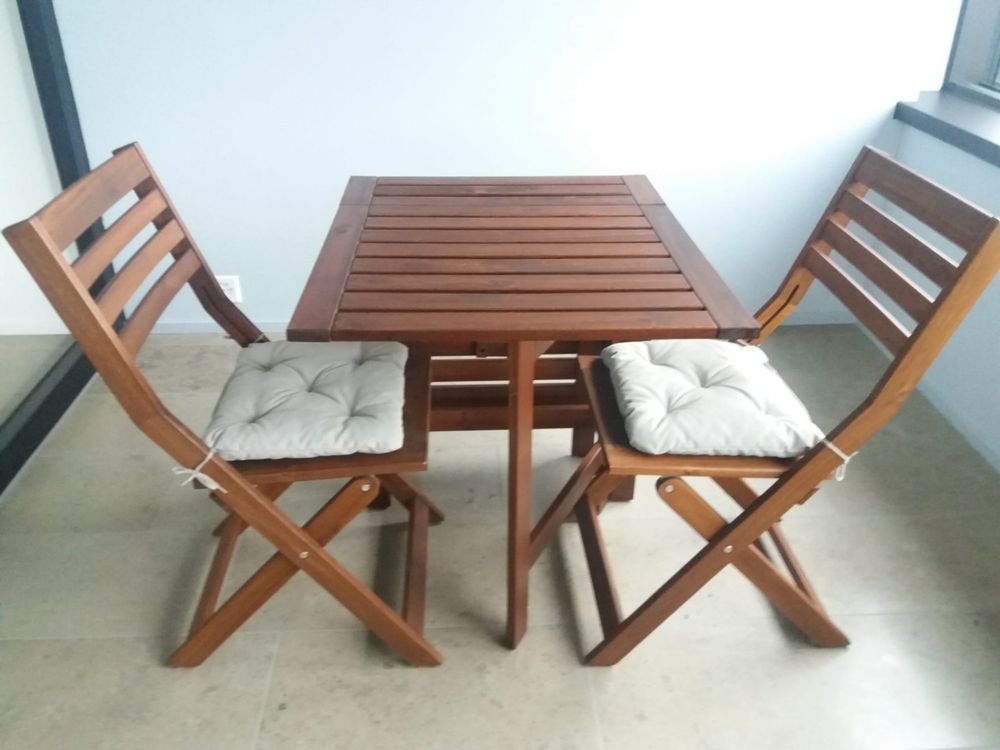 Ikea Garten Klapptisch ÄPPLÄRO + 2xStühlen Kaufen auf Ricardo