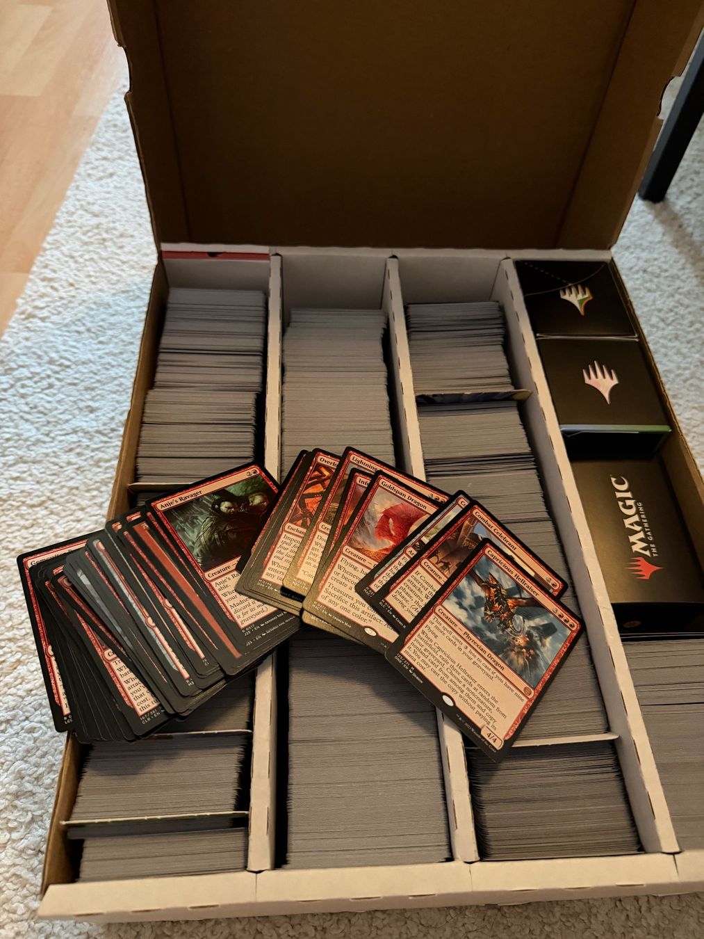 Magic The Gathering Carte collezionabili: MTG Bulk - Red (C, UC, R, M) – Usato da Russikon venduto da _guitgarguy 2