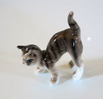 Porzellan Figur Katze