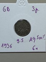 GB - 3 pence - 1936 - Georges 5 - AG