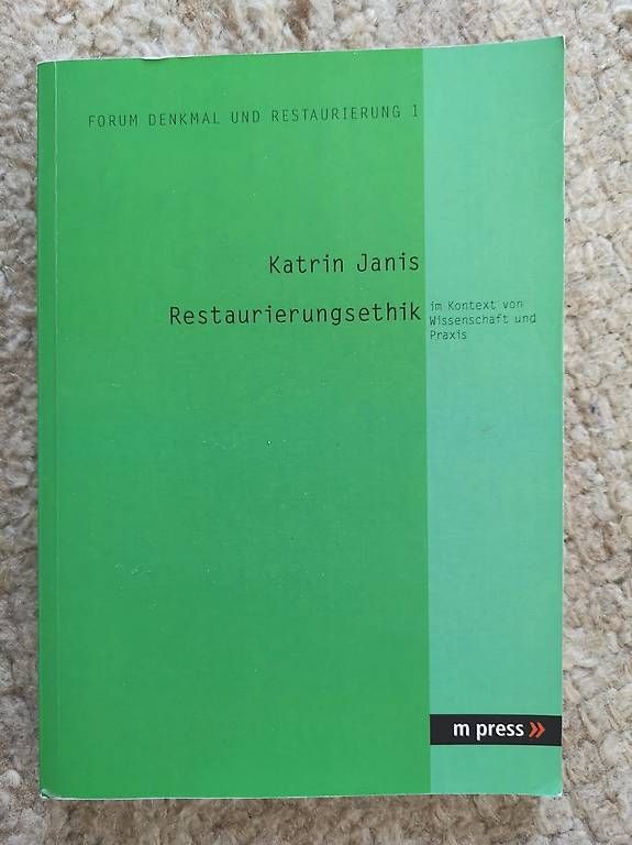 Libri: Restaurierungsethik- Katrin Janis – Nuovo (secondo la descrizione) da Burgistein venduto da LaLUZdelFARO