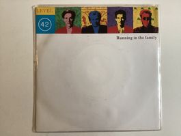 Level 42 Single - Running In The Family / Dream Crazy