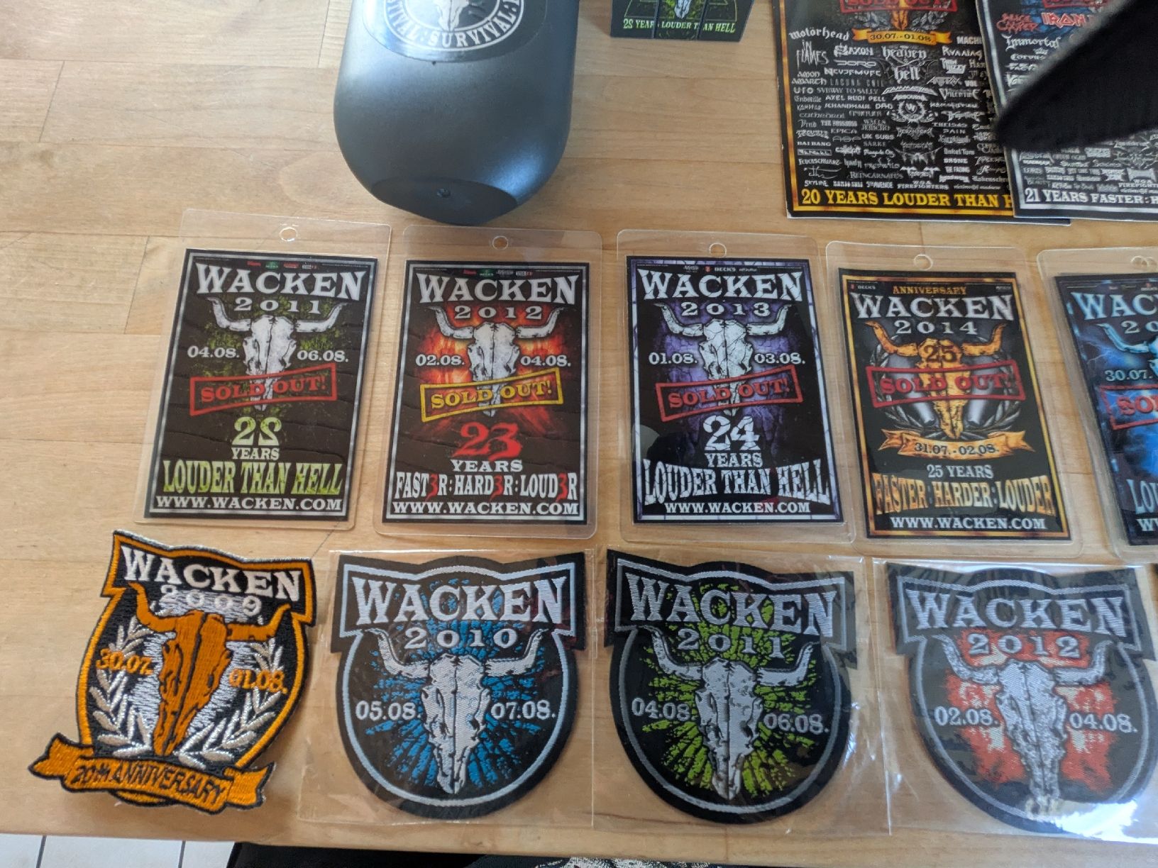 Tutte le decorazioni: Wacken Open Air – Usato da Lenzburg venduto da Chici6222 1