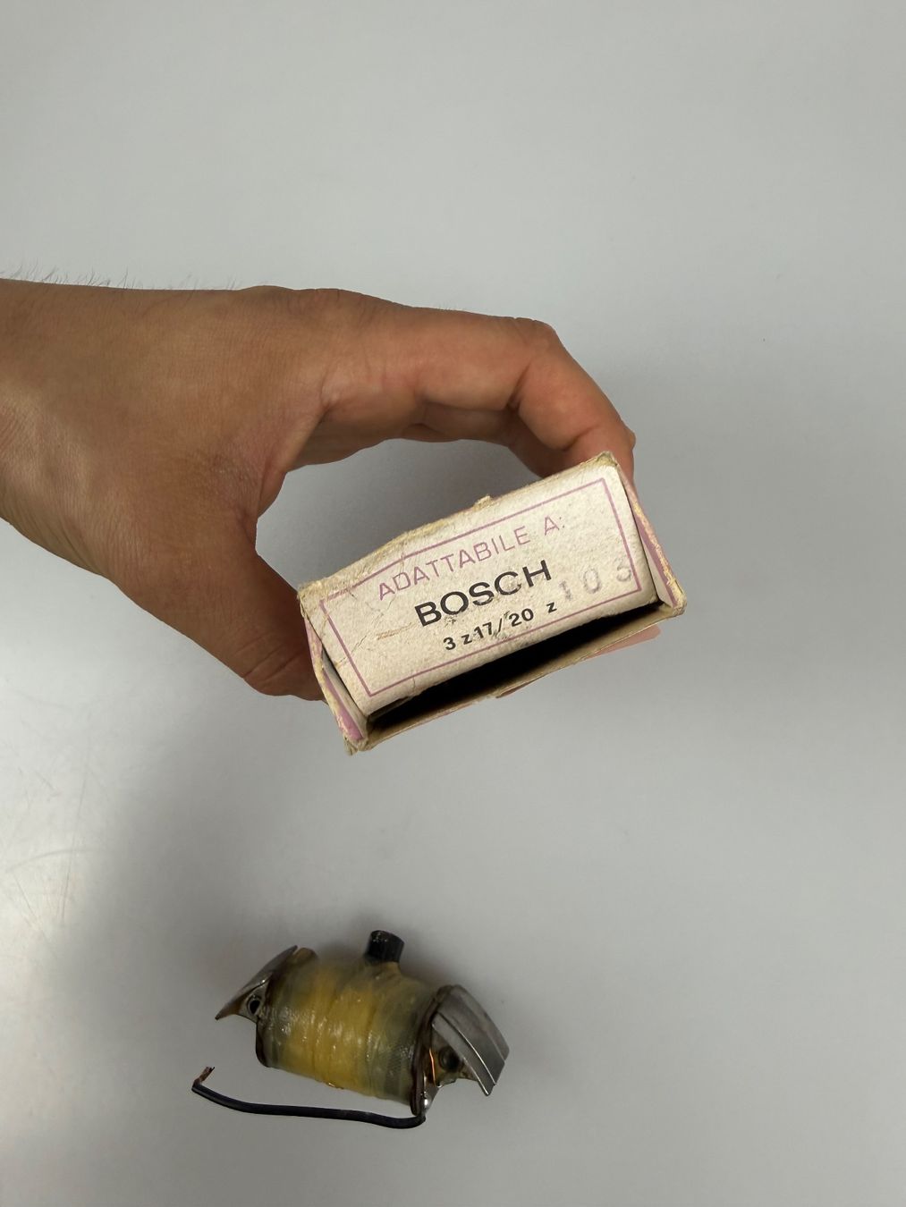 Puch Mofas: Zündspule Bosch Modell NOS – Neu und originalverpackt aus Hallau von mofaplus 2