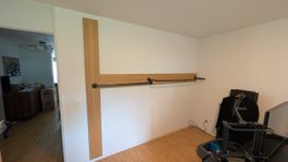Kleiderstange für Wandmontage