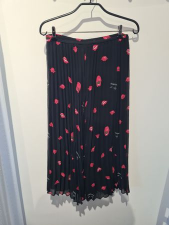 Rock Desigual Faltenrock Print M neuwertig