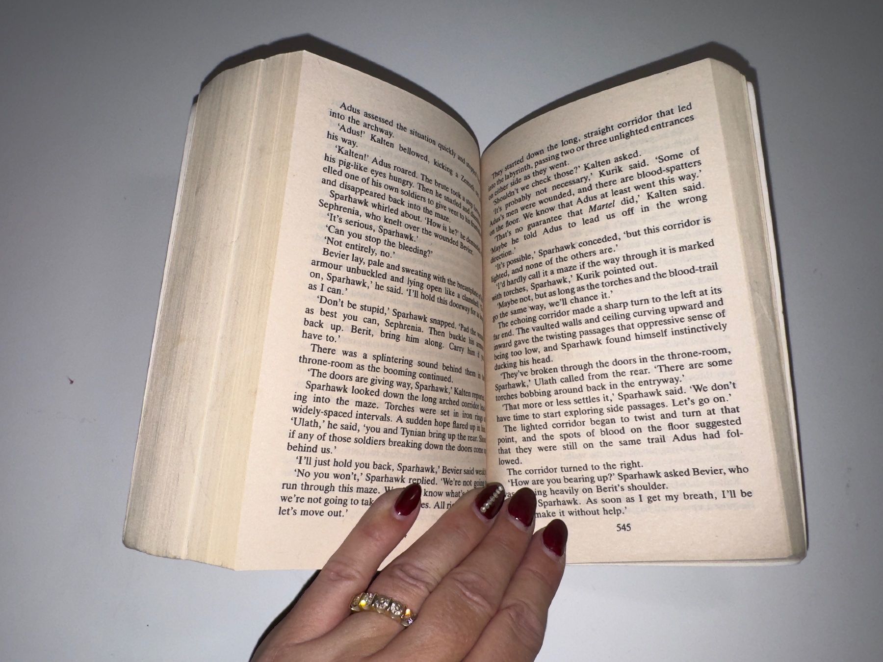 Libri: NOVEL: David Eddings, Sapphire rose, Book three – Usato da Grosswangen venduto da English_books 8