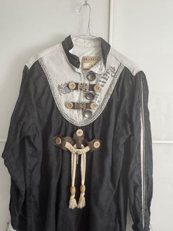 Skandal Münchener Trachtenhemd, Gr. S, Dirndl Bluse, Oktober